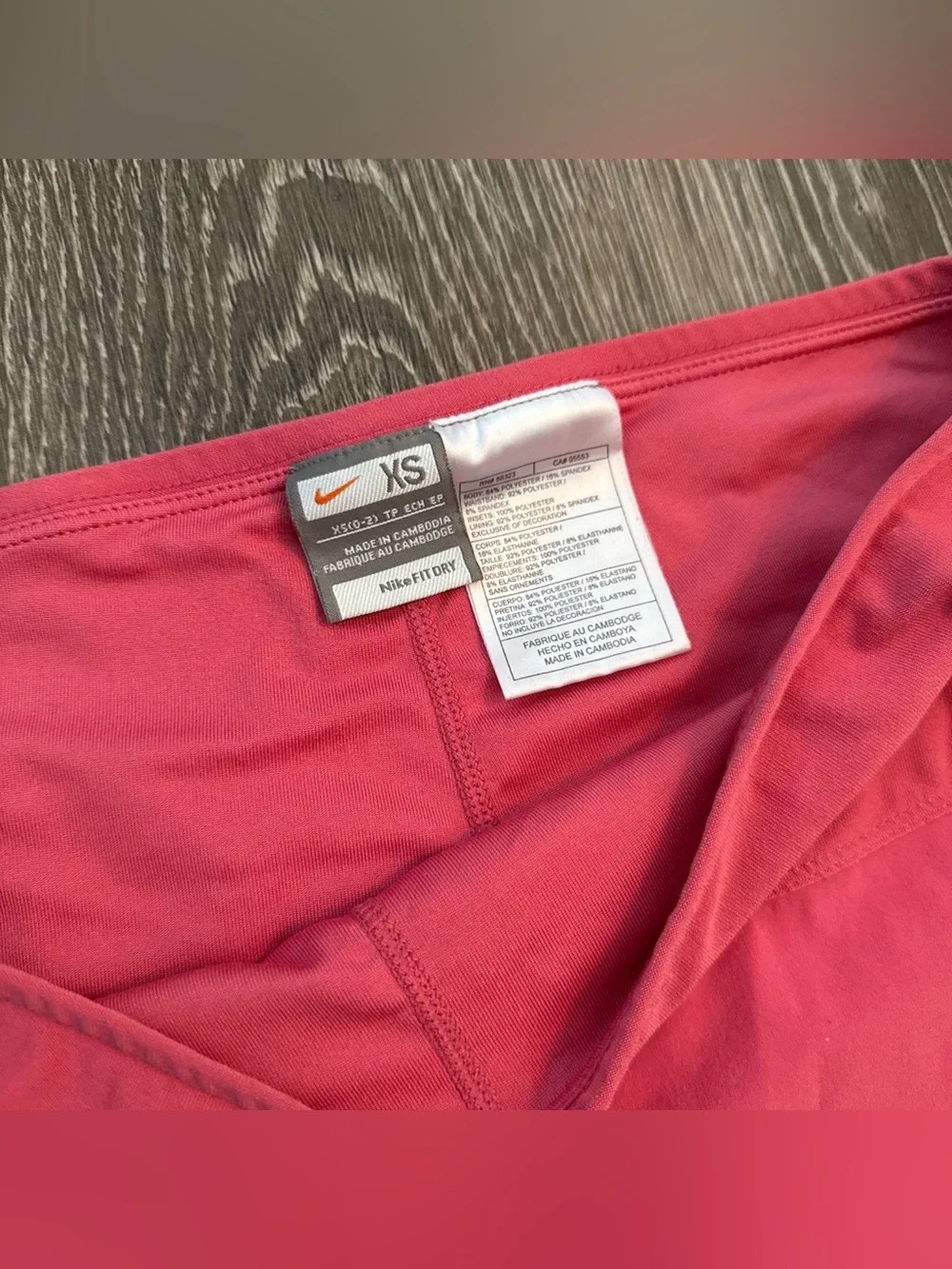 Nike Pink Athletic Tennis Skort